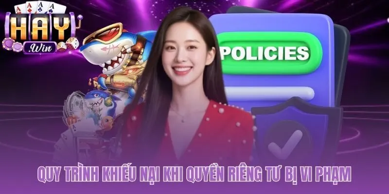 Các kênh khiếu nại khi quyền riêng tư bị vi phạm