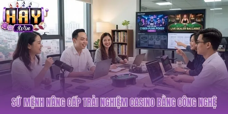 Tác giả dùng công nghệ tạo ra casino mượt mà và đẳng cấp